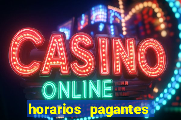 horarios pagantes fortune tiger madrugada